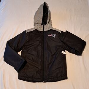 New England Patriots boys jacket NWT